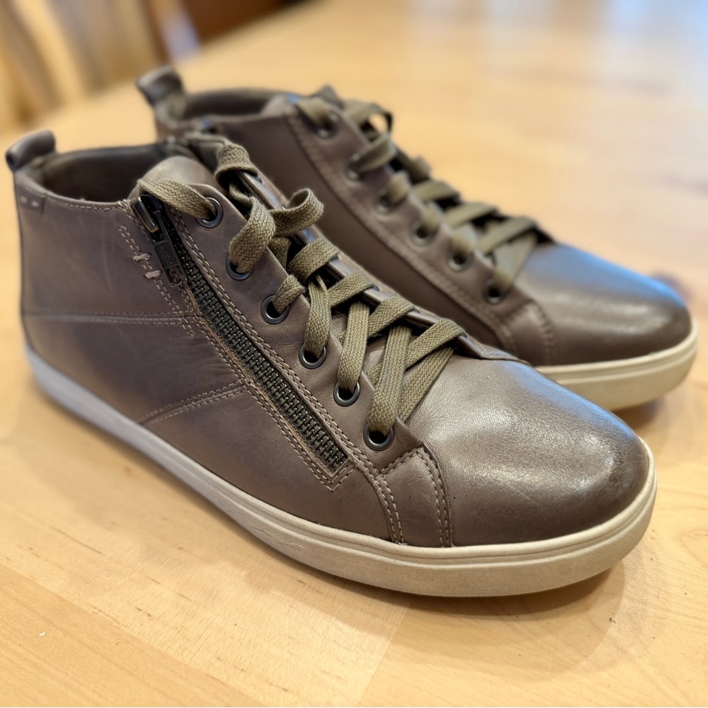 Rockport Women's Willa High Top Sneaker Cobb Hill Collection | Gray 9.5